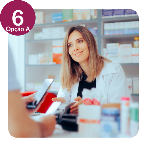 Passo 6 Opção a Recebe a sua Encomenda por Recolha na Farmácia