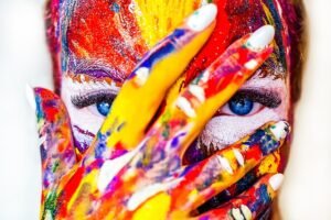 paint, makeup, girl, cosmetics, face paint, colorful, artistic, portrait, face, head, profile, young woman, colors, creativity, woman, eyes, model, body paint, creative, hand, hide, fingers, paint, makeup, makeup, makeup, girl, girl, colorful, colorful, portrait, face, face, profile, colors, colors, creativity, creativity, creativity, creativity, creativity, woman, woman, woman, eyes, model, creative, creative, creative, creative